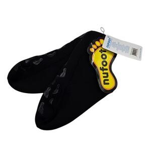 Nufoot Black Flats Size L fits Women's 7-9 Or Men's 9-11 Foldable Footwear